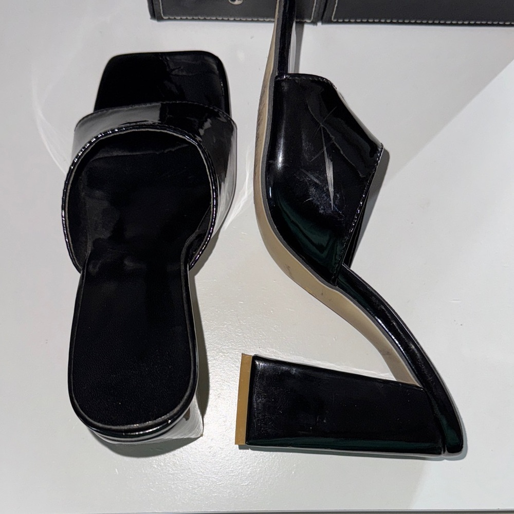 Elegant Black Women's Wedge Sandals